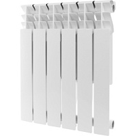 Cекционный алюминиевый радиатор ROMMER Plus 500 8 сек.