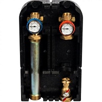 Насосная группа для твердотопливных котлов 1”с насосом Grundfos UPSO 25-65