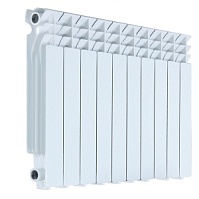 Cекционный алюминиевый радиатор Aquaprom B21 500/80 6 сек.